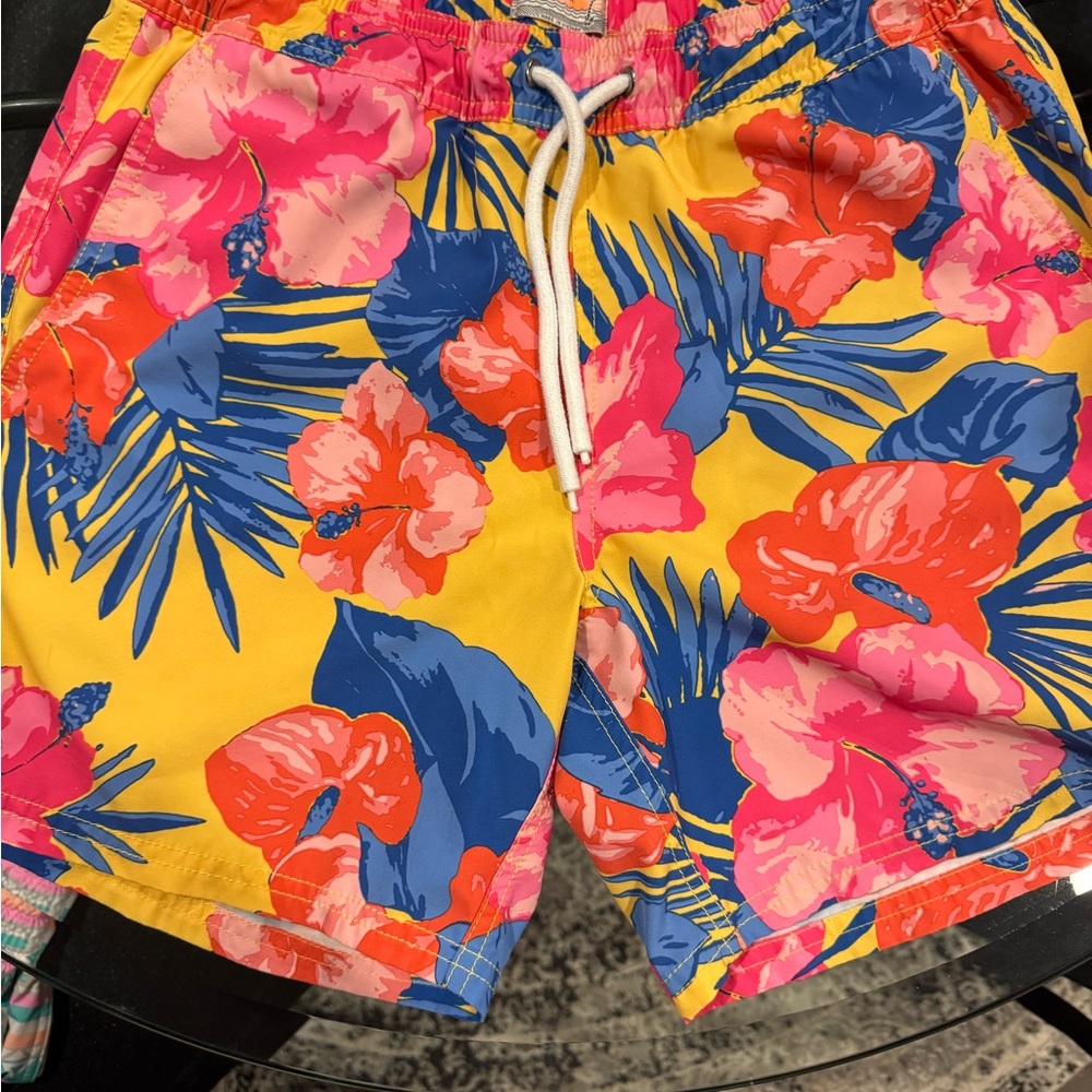 Vibrant Floral Swim Shorts